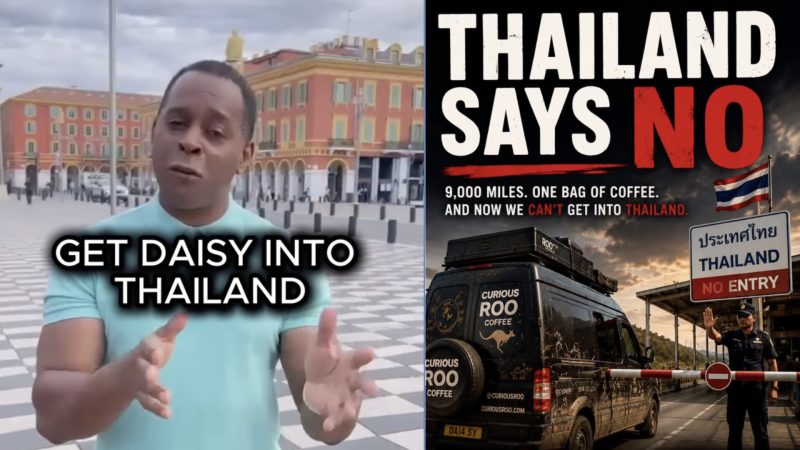TV presenter Andi Peters has joined efforts to get Putney coffee family into Tahiland