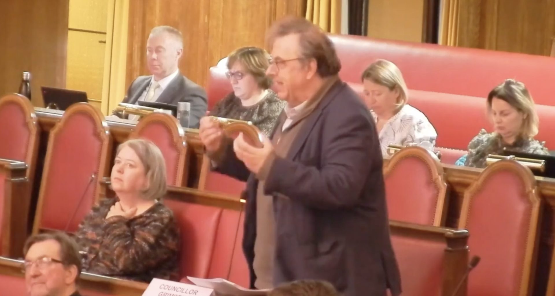 Malcolm Grimston at Wandsworth Town Hall