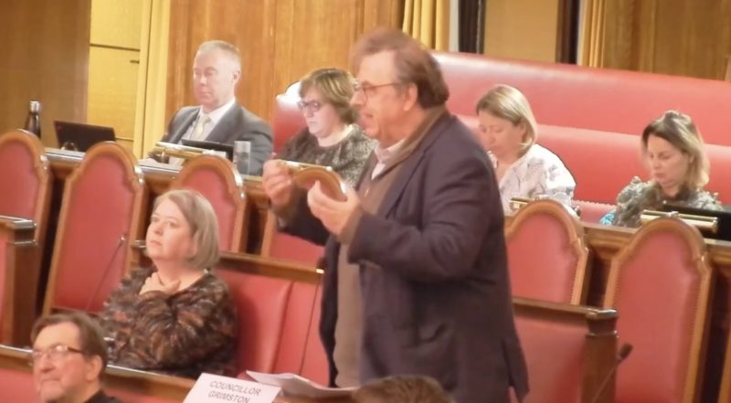 Malcolm Grimston at Wandsworth Town Hall