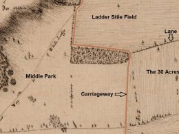 Horse Close Wood in the 1780s