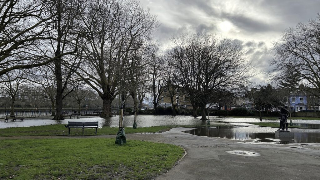 Leaders Gardens flooded