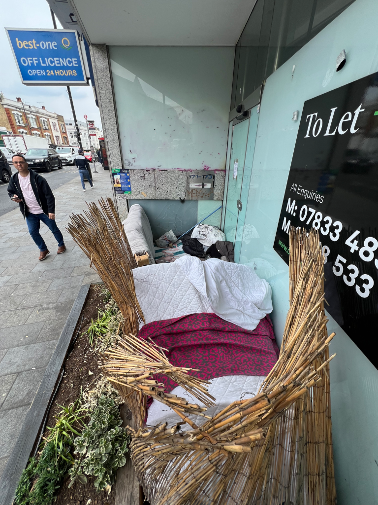 A growing homeless situation on Putney High Street.