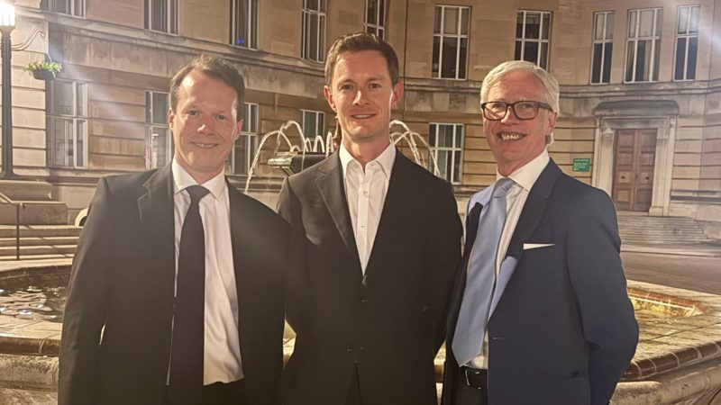 The new Wandsworth Council leadership. Peter Graham, Aled Richards-Jones, Guy Humphries (l-to-r).