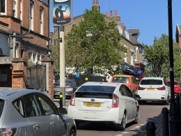The Angel pub on Roehampton High Street