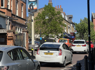 The Angel pub on Roehampton High Street