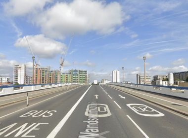 Wandsworth Bridge northbound