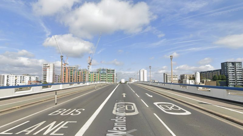 Wandsworth Bridge northbound