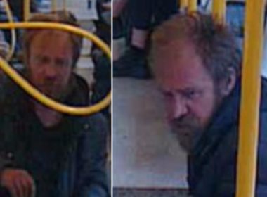 Image of a man the British Transport Police are seeking