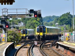 Class 444 and 450 trains