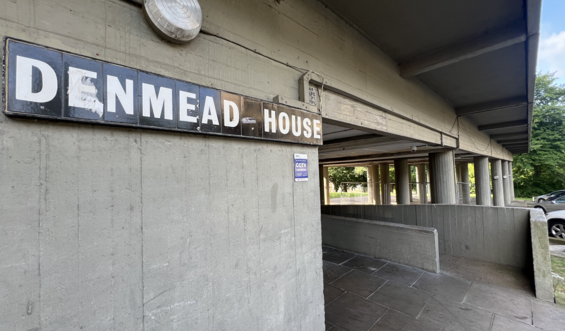 Denmead House on the Alton Estate. Subject to constant water and sewage problems.