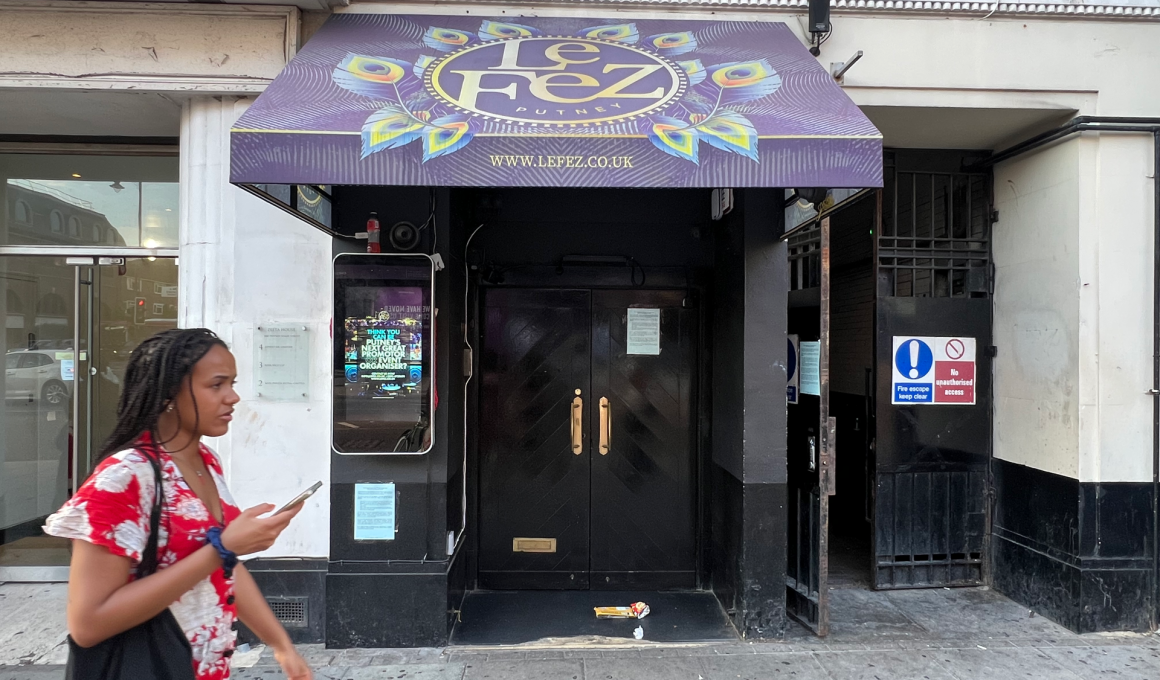 Le Fez nightclub on Upper Richmond Road
