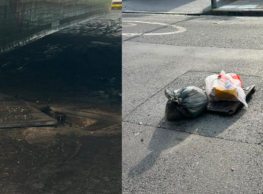 Manhole covers have come off