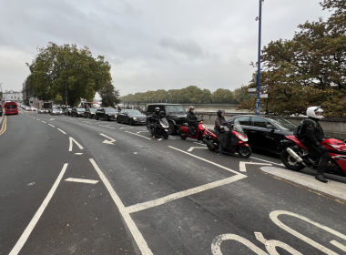 Traffic on Lower Richmond Road
