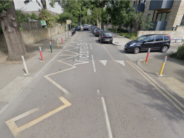 The Victoria Drive crossing where a school wants a proper pedestrian crossing