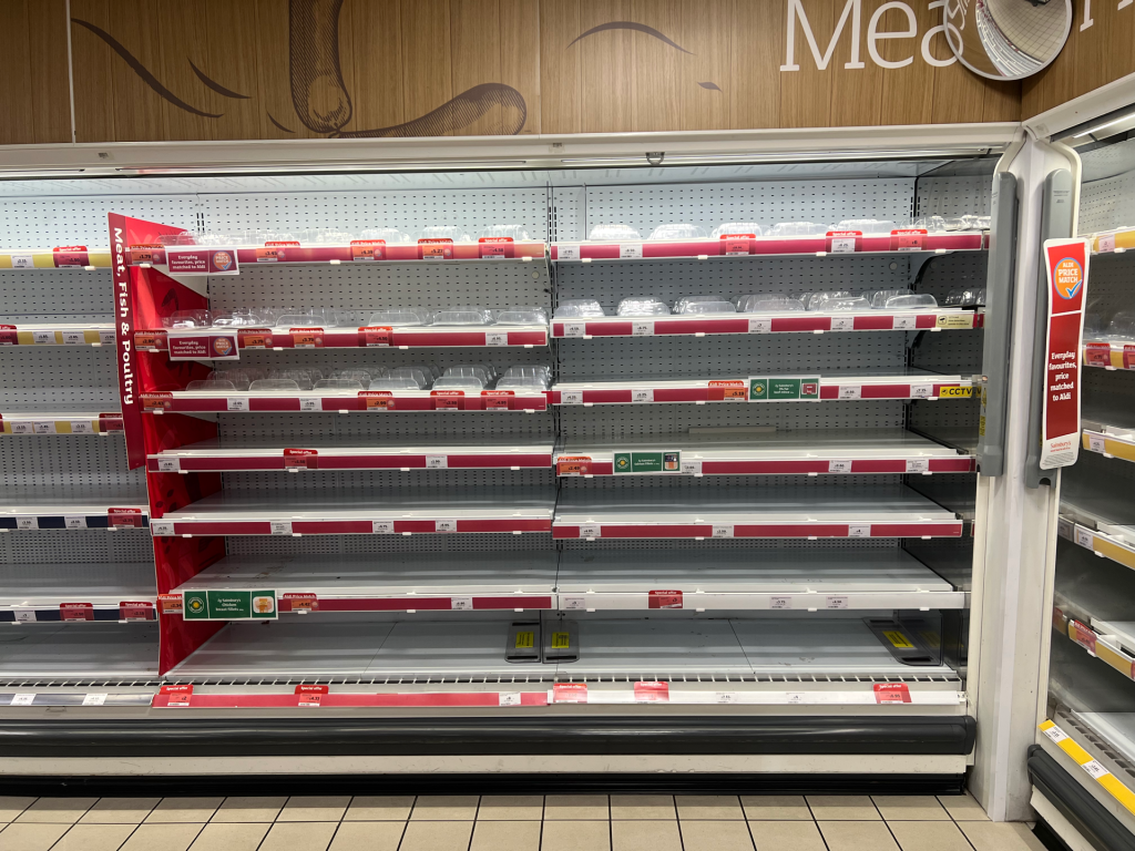 Sainsbury's fridges