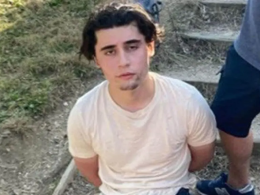 Ex-solder Daniel Khalife at his capture after three days on the run