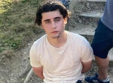 Ex-solder Daniel Khalife at his capture after three days on the run