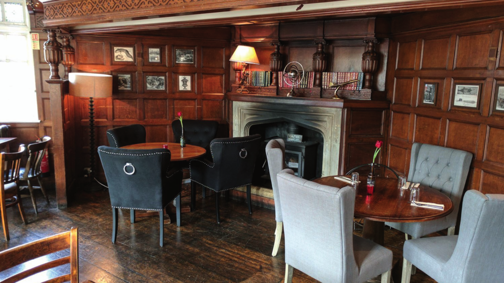 Inside Park Tavern in Southfields