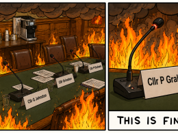 This is Fine meme for Wandsworth council