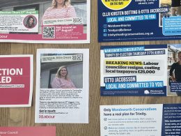 By-election leaflets. Pic: Jon Craig
