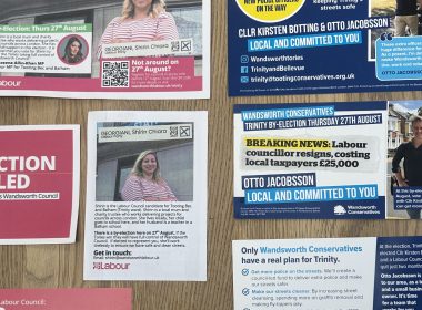 By-election leaflets. Pic: Jon Craig