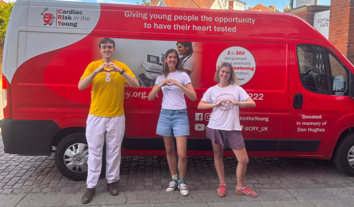 Cardiac at Craven Cottage. Pic: Matilda Jenkins from Clarissa’s Campaign for Young Hearts