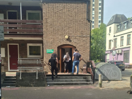 Council employees prepare to evict violent tenant
