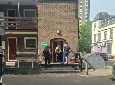 Council employees prepare to evict violent tenant