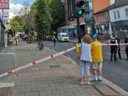 Stabbing on Upper Richmond Road