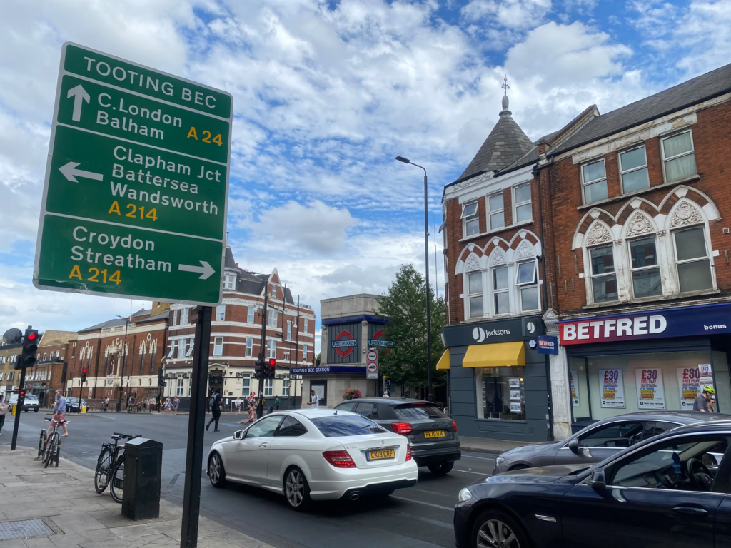 Trinity road signs