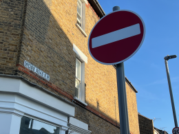 Weiss Road one way