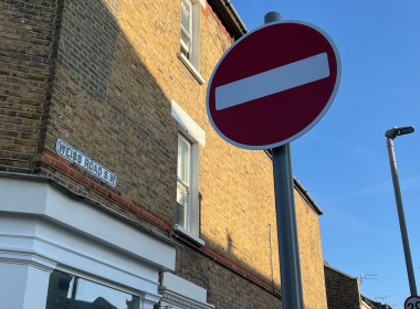 Weiss Road one way