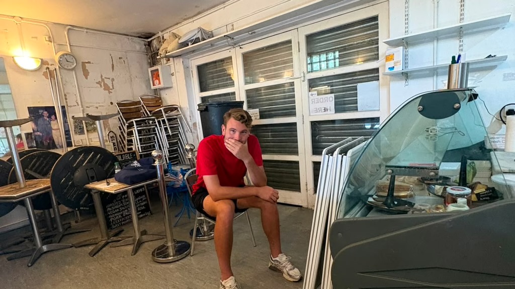 Dylan plans to reopen the cafe in Leaders Gardens