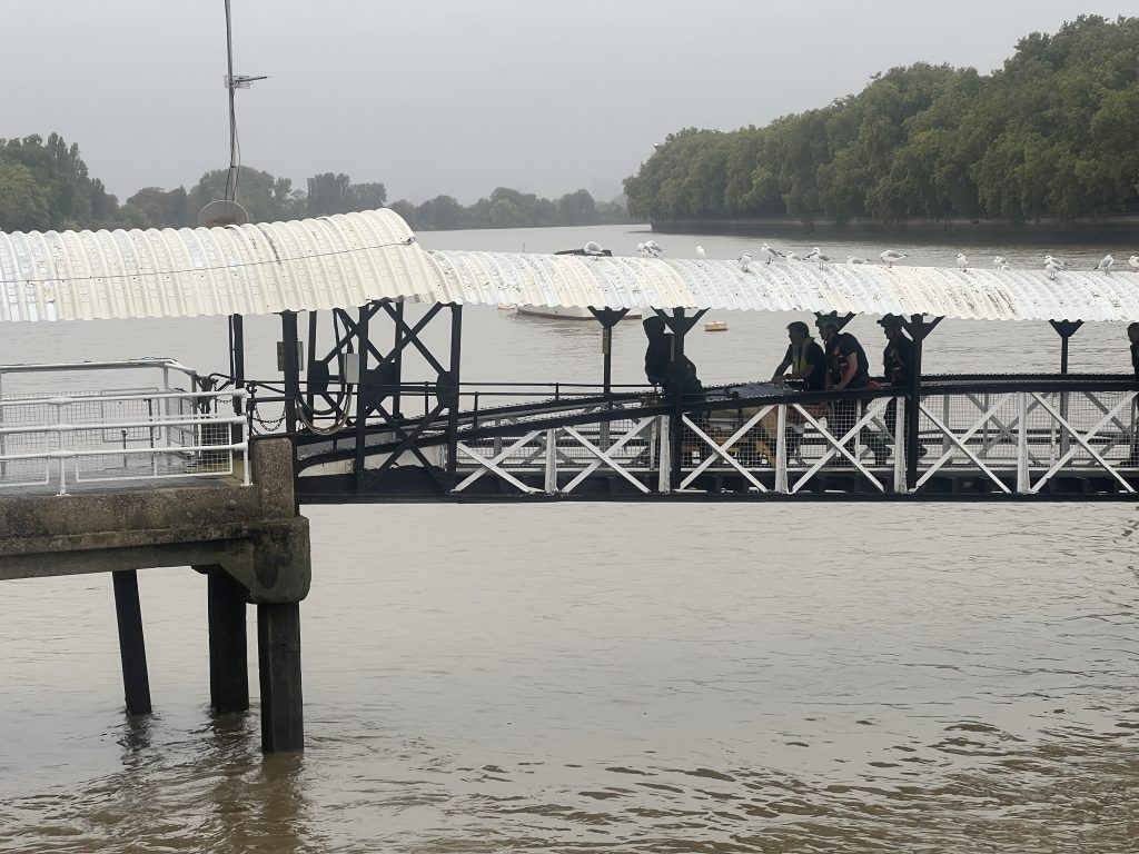 Emergency response at Putney Pier