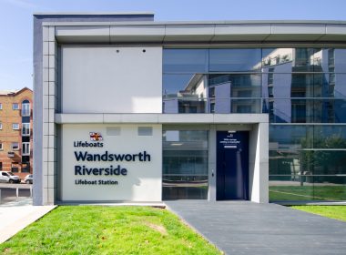 The new Wandsworth Riverside Lifeboat Station. Photo: RNLI/David Clarke