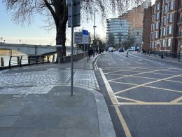 Putney Embankment turning