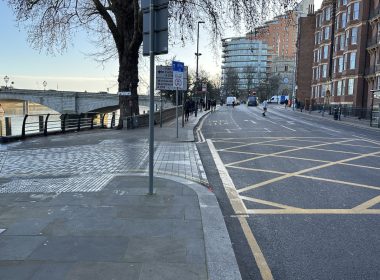 Putney Embankment turning