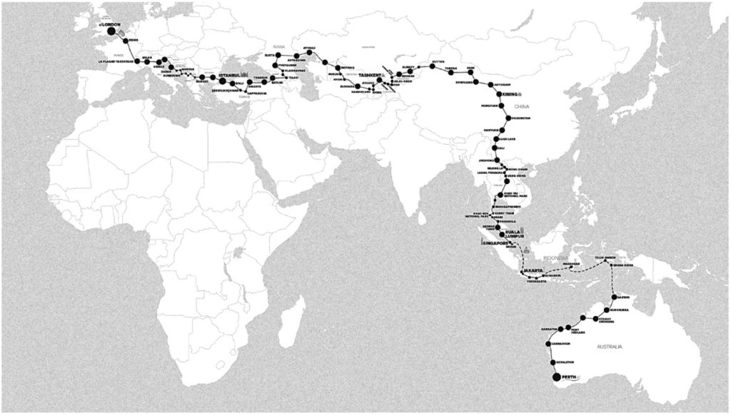 Map of the Curious Roo journey