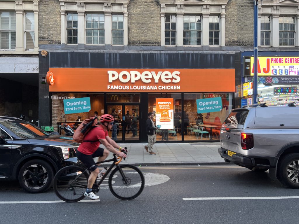 Popeyes on Putney High Street