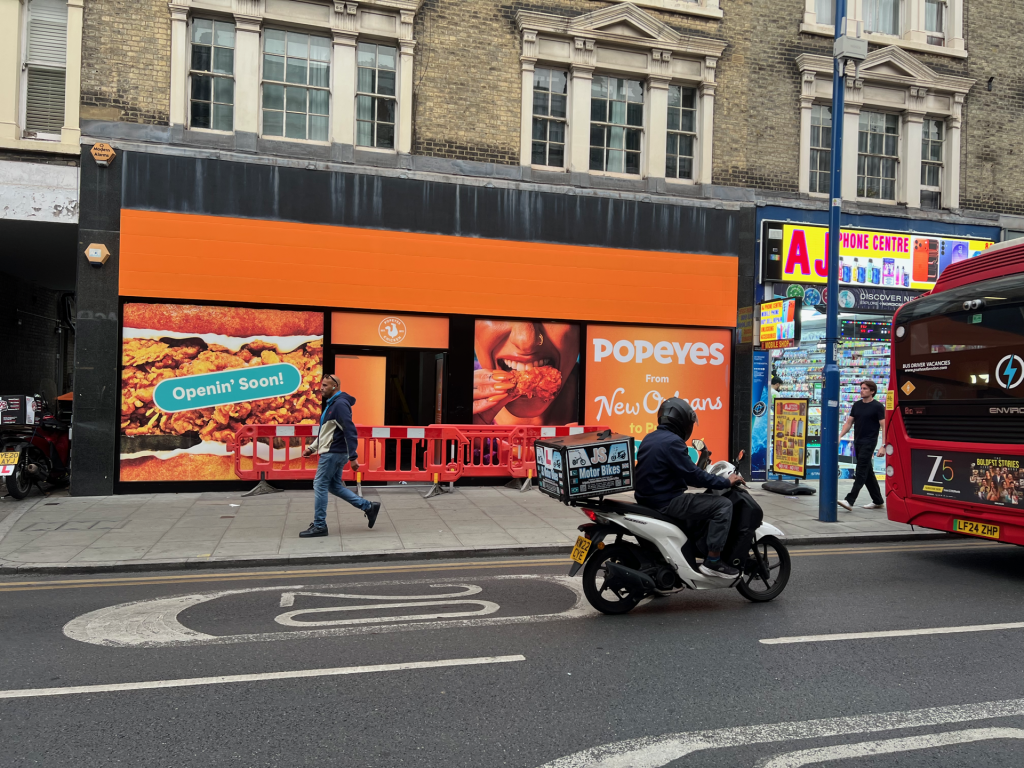 Popeyes opening on Putney High Street