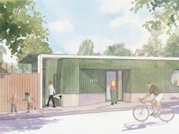 Southfields Tennis Club new clubhouse design