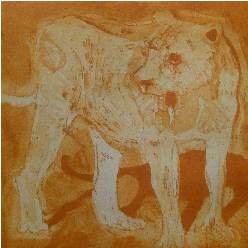 Work shown in the leaflet by Heather Graham, Yvonne Guerrier, Jenny Seddon and Julie Sullock