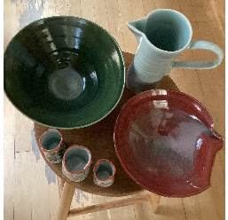 Work shown in the leaflet by Jane Theophilus