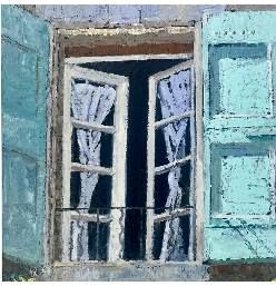 Work shown in the leaflet by Ann Hawksley