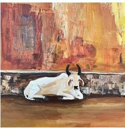 Work shown in the leaflet by Alice Sebastian