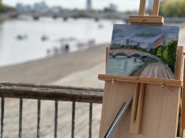 Putney Bridge painting