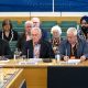 The panel at the Transport Select Committee's hearing on Heathrow