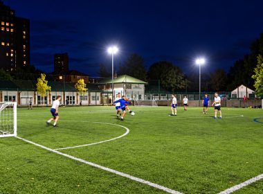 Wandle football pitch